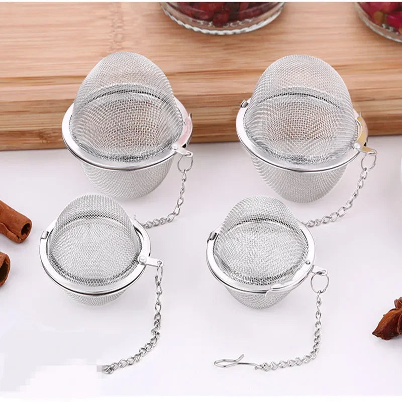 Axya Stainless Steel Tea Infuser Strainer Mesh Filter Ball Herbal Spice Cooking Tool