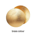 Axyaa Eclipse Scone Light: Round Wall Lamp for Bedroom