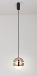 Axyaa Modern Spotlight Chandelier: Small Pendant Lamp for Bedroom, Dining & Living Room