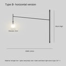 Axyaa Nordic Adjustable Wall Lamp for Home Decor and Lighting