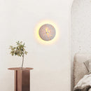 Axyaa Art Deco Natural Stone LED Wall Lamp for Living Room Bedroom Kitchen Stairs