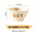 Axyaa Ceramic Couple Yogurt Bowl, Elegant Tableware for Home, Kids Rice Bowl