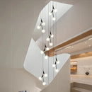 Axyaa Modern LED Pendant Light Chandeliers for Living Room and Dining Room