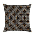 Axyaa Geometric Linen Pillowcase for Stylish Home Decor