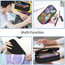 Axyaa Wonderland Pencil Case: Large Storage Bag for School or Cosmetics