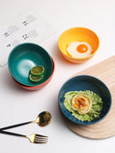 Axyaa Plastic Bowl Set - Durable, Reusable, Microwave & Dishwasher Safe