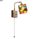 Axyaa Swing Arm Glass LED Wall Lamp Modern Nordic Stair Light Wandlamp