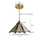Axyaa Glass LED Pendant Light 4W Japanese Kitchen Bar Hanging Lamp