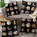Axyaa Ramadan Floral Crescent Moon Fasting Lamp Pillowcase