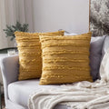 Axyaa Super Soft Cushion Cover for Living Room Decor - 45x45cm & 30x50cm