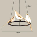 Axyaa LED Pendant Chandeliers for Modern Living & Dining Room Lighting