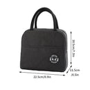 Axyaa Insulated Aluminum Lunch Box Bag Meal Pack Thermal Food Storage