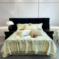 Axyaa Floral Pastoral Tencel Summer Quilt Set - 50 Cool Quilts