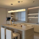 Axyaa Marble Pendant Light Chandelier LED Dimmable Luxury Elegant Dining Kitchen Island