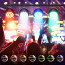 Axyaa 200W RGBW LED Par Light Set for DJ Disco Party Wedding