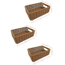 Axyaa Handwoven Bread Storage Basket: Breathable, Portable, 7 Styles - Ideal for Picnics & Weddings