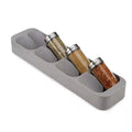 Axyaa Kitchen Drawer Organizer Rack for Knives Forks Spoons Bottles & Utensils