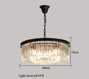 Axyaa Luxury Crystal Pendant Chandelier for Home Decor