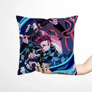 Axyaa Demon Slayer Kimetsu No Yaiba Pillowcase - Kamado Tanjirou Tomioka Giyuu Decor