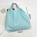 Axyaa Large Reusable Grocery Bag Portable Foldable Waterproof Oxford Fabric Organizer