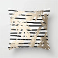 Axyaa Rose Gold Pink Palm Pillowcase 45x45cm Tropical Plants Cushion Cover