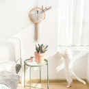 Axyaa Nordic Macrame Wall Hanging Round Wall Tapestry for Home Decor