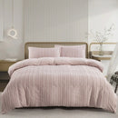 Axyaa Tufted Geometric Duvet Cover Set with Pillowcases - Lightweight Boho Bedding