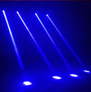 Axyaa Mini LED Moving Head Light 10W Spot Beam for Home Disco Bar Stage Show