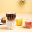 Axyaa Baking Paper Cupcake Moulds 100Pcs Waterproof Greaseproof Disposable Muffin Holders