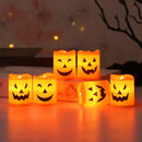 Axyaa Halloween LED Pumpkin Candle Light Skull Ghost Festival Decor