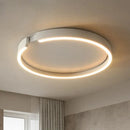 Axyaa Modern C-shaped Bedroom Ceiling Light for Minimalist Spaces