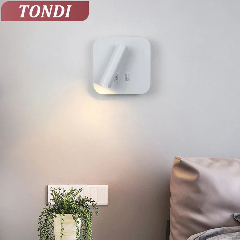 Axyaa Adjustable LED Wall Lamp for Room, Study, Bedside - Indoor Lighting