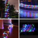 Axyaa Solar LED Rope String Light for Outdoor Garden Christams Party Decor