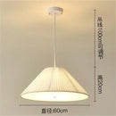 Axyaa Fabric LED Pendant Light - Nordic Designer Hanging Chandelier Fixture