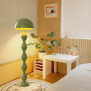 Axyaa Nordic Mushroom LED Floor Lamp for Colorful Home Lighting