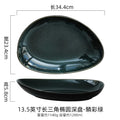 Axyaa Ceramic Sushi Dim Sum Plate Set
