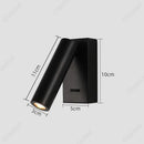 Axyaa LED Rotating 3W Warm Spot Wall Light for Bedroom, Living Room, Hotel Corridor