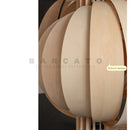 Axyaa Nordic Wooden Pendant Chandelier for Modern Minimalist Living Spaces