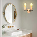 Iron Wood Lampshade Wall Sconce by Axyaa: Modern Vintage Lighting