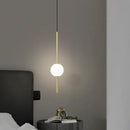 Axyaa Acrylic Ball Double Chandelier LED Pendant Light