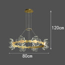 Axyaa LED Pendant Chandeliers for Home Decor & Indoor Lighting