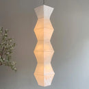Axyaa Wabi-sabi Akari Pendant Lights: White Rice Paper, LED E27, Minimalist Design