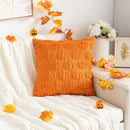 Halloween Plush Pumpkin Pillowcase by Axyaa