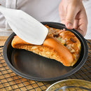 Axyaa Carbon Steel Non-stick Pizza Pan for Baking, Crisping, Bacon, Chips & More