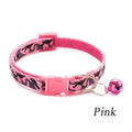Axyaa Camouflage Pet Collar: Colorful Adjustable Collar with Bell for Dogs & Cats.