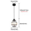 Axyaa Crystal Pendant Chandelier - Modern Indoor Lighting Solution