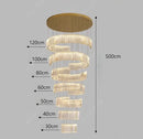 Axyaa Modern LED Chandelier Ceiling Light for Bedroom and Living Room