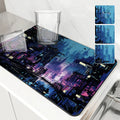 Axyaa Urban Kitchen Absorbent Mat: Antiskid, Quick Dry, Drain Pad for Tableware