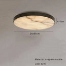 Axyaa Luxury Marble Ceiling Lamp Black Gold Modern Home Decor