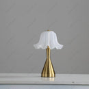 Axyaa Wireless Flower Lamp: Dimmable Decorative Desk Light